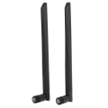 Miniatyrbilde 2 av 8: 2 stk IPEX4 til SMA-kabel for M.2 WiFi Bluetooth ekstern forlengelse 2 stk 8DB antenne