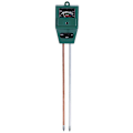 Miniatyrbillede 1 af 4: 3-i-1 Jordfugtighed Lys pH Meter til Havearbejde Indendørs Udendørs Plantpleje Grøn