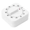 Miniatyrbilde 2 av 5: 60 Minutter Kjøkken Timer Matlaging Ring Mekanisk Teller Opptrekk Alarmklokke-B5