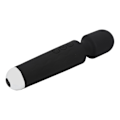 Miniatyrbillede 3 af 8: Håndholdt mini vibrerende stav USB-opladning 20 tilstande 8 hastigheder Reducer ømhed Mini Kraftig håndholdt massager Sort