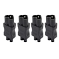 Miniatyrbild 1 av 8: 4st IEC320 C6 till IEC320 C5 power IEC320 C6 till C5 power Adapter Kontaktomvandlare för bärbar dator