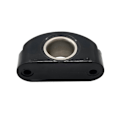 Miniatyrbillede 5 af 5: Marinebåd Fairlead Sort Nylon Bullseyes 12 mm 1/2 tomme