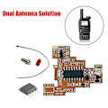 Miniatyrbillede 5 af 5: 2 STK SI4732 V5.0 FPC-modul + 2M chip til UV K5 K6 HF