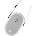 Miniatyrbillede 3 af 5: Hængende Halsventilator Bærbar Personlig Mini Kølende USB Skrivebordsventilator Fleksibel Rejseventilator Grå