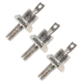Miniatyrbillede 8 af 8: 3 stk. ensretterdiode spiral 25A jern høj hårdhed spiral ensrettermodul udskiftning for generatoranode