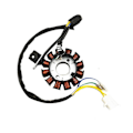 Miniatyrbilde 1 av 5: Coil 12-polet Stator DC Coil Tenningsstator kompatibel med GY6 125cc 150cc