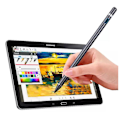 Miniatyrbilde 5 av 5: Høysensitiv Smartpenn for Tablet/iOS/BlackBerry/HTC - Erstatningspenn for kapasitiv berøringsskjerm (Svart)