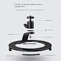 Miniatyrbilde 4 av 5: Skrivebord Projektor Stativ Holder Multi-Vinkel Justerbar Projektor Brakett kompatibel med XGIMI H2 / XGIMI H3 / XGIMI Halo Projektor-B8