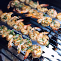 Miniatyrbilde 5 av 5: Slide & Serve BBQ Grillspyd - Sett med 2 gjenbrukbare grillspyd i rustfritt stål | Ideell for grilling av shish kebab | Bruk til biff, svin, kylling, grønnsaker