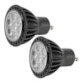 Miniatyrbilde 7 av 8: 2 stk. GU10-spotlightpære 3000K 7W varm hvitt LED-pæreerstatning for disk 110-240V