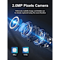Pikkukuva 2 / 5: Endoskooppikamera - USB-boreskooppi 8mm IP67 vedenpitävä WiFi-tarkastuskamera 8 LEDillä, 2.0MP HD-käärmekaapelikamera