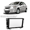 Miniatyrbillede 7 af 8: 7in 2DIN Radio DVD Navigation Fascia CD Panel Dash Frame Passer til Chevrolet SAIL 2010+
