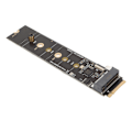 Miniatyrbild 2 av 8: M.2 SATA NGFF expansionskort SATA3.0 6Gbps Plug and Play KEY M NVME expansionskort för moderkort