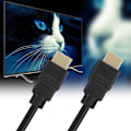 Miniatyrbillede 5 af 8: Guldbelagt Ultra HD 4K HDMI-kabel til stationære computere, digitale tv'er, routere, bærbare computere (0,5 m)