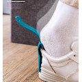 Miniatyrbillede 4 af 5: Pakke med 5 Lazy Shoe Helper Bærbar Sko Løftehjælper Håndteret Plastik Skohorn Til Mænd