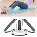 Miniatyrbillede 5 af 8: Sit Ups Assistent Enhed Multifunktionel Sit Up Udstyr Bar til Indendørs Hjem Fitness Udstyr Sort Hvid