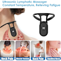 Miniatyrbild 2 av 5: Bärbar Nackmassager Enhet 2 St Lymphatisk Dränering Kroppsskulptering Påminnelse för Män och Kvinnor