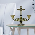 Miniatyrbillede 3 af 5: 2 x Retro Europæisk Lysestageholder Elegant 2-hovedet Lysestage Stand