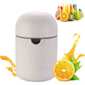 Miniatyrbillede 1 af 5: Bærbar Håndjuicer, Mini Manuel Frugtjuicer, Manuel Citronpresser med Opbevaringskop, 14,5*10cm, til Citron, Appelsin, Grape, Jordbær, Vandmelon