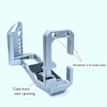 Miniatyrbillede 5 af 5: Til XT5 Extended Release L Pladeholder sølv