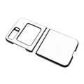 Miniatyrbillede 2 af 8: Beskyttende etui med litchimønster, ridsefast telefoncover til Moto Razr 2022 foldetelefon, hvid
