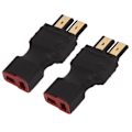 Miniatyrbild 3 av 8: 2 st T-honadapter T till hankontakt Adapter RC Honadapter till Hanadapter för RC Bilmodell Flygplansmodell Fartygsmodell