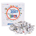 Miniatyrbild 3 av 8: 1000 bitars pussel i papper för att fira 2020 års pedagogiska leksaker för vuxna och barn typ A