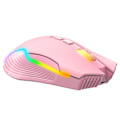 Miniatyrbillede 1 af 8: Trådløs Mus USB Genopladelig Ergonomisk Trådløs Spilmus til Bærbar PC Computer Pink