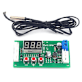 Miniatyrbild 5 av 5: DC12-48V Digital Fyrtråds PWM Fläkt Temperaturkontroll Modul 5A