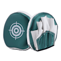 Miniatyrbillede 6 af 8: Boksning Buet Focus Punching Lutter Mini Boksehandsker Puder Bokse Mål Pads Grønne