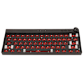 Miniatyrbild 2 av 8: 61-tangenters mekaniskt tangentbord DIY-kit RGB-bakgrundsbelysning Switch Hot Swap Custom mekaniskt spelande tangentbordskit Svart