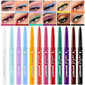 Miniatyrbilde 1 av 4: 12 Farger Matt Eyeliner Sett, Fargerik Regnbue Neon Eyeliner Penn, Glatt, Vanntett, Smudgeproof, Langvarig Gel Eyeliner
