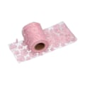 Miniatyrbillede 2 af 8: Blomster Tulle Ruller 10cm 10yd Premium Polyester Fleksibel Bred Anvendelse Utsøkte Funklende Tulle RullerPink