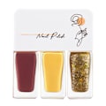 Miniatyrbild 4 av 8: 3-pack Vattenbaserat nagellackset för kvinnor, lätt att skala av, snabbtorkande nagellack för dejting, halloweenfest T01
