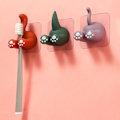 Miniatyrbilde 5 av 8: Søte tegneserie dyrehale veggkroker Multipurpose Sticky Hooks for Hanging Tannbørste Dusj Hjemmeveggarrangør