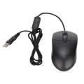 Miniatyrbilde 2 av 8: Oppvarmet mus 3 nivåer Justerbar svart Ergonomisk 1600DPI kablet oppvarmingsmus for Windows for OS X System Desktop Laptop