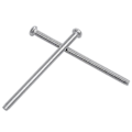 Pikkukuva 3 / 4: M2.5 X 40mm 304 Ruostumaton Teräs Pyöreät Ruuvit Pultti 60kpl Zekai