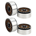 Pikkukuva 8 / 8: 4 kpl 1,9 tuuman Crawler-pyörän napa RC alumiiniseos Crawler-auton vanteet Axial SCX10 90046 1/10 musta kulta