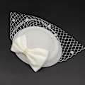 Miniatyrbilde 3 av 5: Stiligg Fascinatorhatt med Slør for Kvinner Perfekt for Kentucky Derby Bryllup og Tepartyer