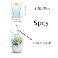 Miniatyrbilde 2 av 4: 5-pakning 3,5L Justerbar Flow Dryppvanningsposer Automatisk Vanningssystem for Innendørs og Utendørs Planter