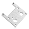 Miniatyrbillede 8 af 8: Høj kvalitet 3D-printerdele Hot End sæt aluminiumlegering Down Mount Plate til ekstruder