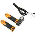 Miniatyrbilde 6 av 8: 1 par 12V-99V gasshåndtak Universal vri gasshåndtak gasshåndtak med nøkler for elektrisk sykkel scootergull