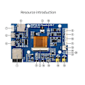 Miniatyrbilde 1 av 5: 7-tommers kapasitiv berøringsskjerm ESP32 S3 med kort LVGL-programmering