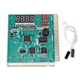 Miniatyrbillede 1 af 8: PC-diagnosekort 4-cifret standard PCI ISA-port Dual POST Code Display Desktop-diagnosekort til pc-moderkort