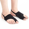 Miniatyrbild 1 av 5: Hallux Valgus Korrigerare 2 st, Ortopedisk Splint, Stortåseparator, Smärtlindring, Icke-kirurgisk Korrigering, Unisex, Svart