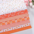 Miniatyrbillede 4 af 5: 7 stk 50 X 50 cm Assorteret Patchwork Bomuldsstof til DIY Håndlavet syning og quiltning