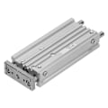 Miniatyrbillede 5 af 8: Pneumatisk luftcylinder tynd med 3 styrestænger aluminiumlegering hardware MGPM12X100