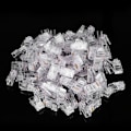 Miniatyrbillede 5 af 8: 100 STK/LOT Cat5 Cat5e netværksinternetstik RJ45 8P8C kabel Modulære stikhoveder