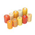 Miniatyrbilde 8 av 8: Sytråd 10 farger gul serie 1000 meter husholdning multifunksjon polyester DIY sytilbehør