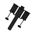 Miniatyrbillede 6 af 8: Pickup Flagstangbeslag Fast Støtte Stål Universal Truck Flagstang Holder til de fleste Pickups Sort